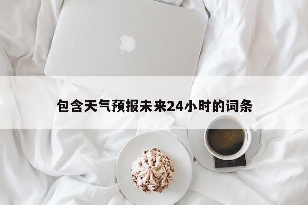 包含天气预报未来24小时的词条